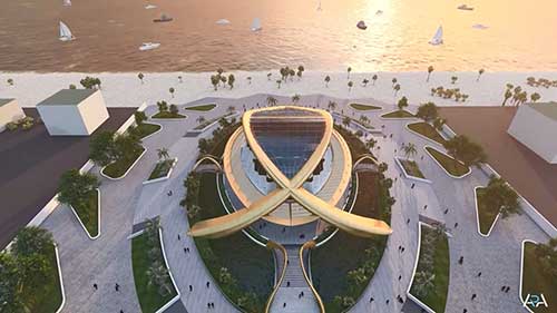 文化中心建筑设计展示