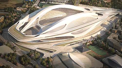 日本东京新国立竞技场改建方案