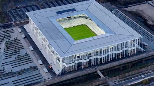 法国波尔多大西洋体育场的设计