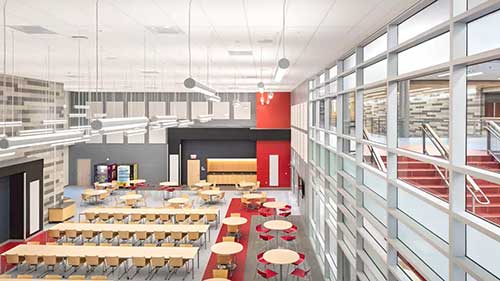 美国桑福德高中和技术中心的设计