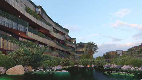 墨西哥综合居住体设计