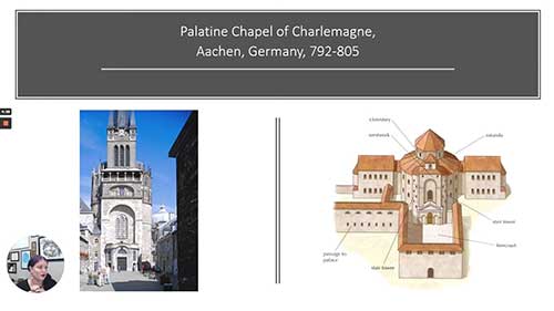 加洛林王朝的建筑特点