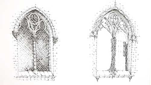哥特式窗户设计创新