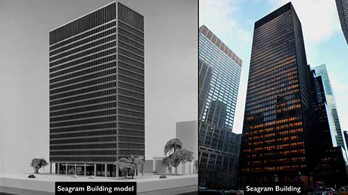 西格拉姆大厦的建筑设计