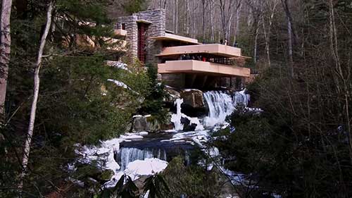 劳埃德·赖特的流水别墅