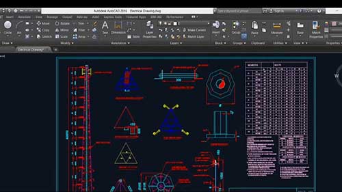 电信塔的设计与绘制