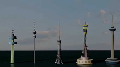 世界各地的高塔