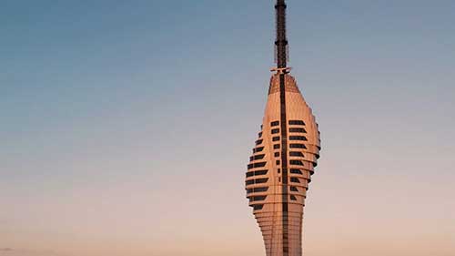 土耳其伊斯坦布尔电视广播塔