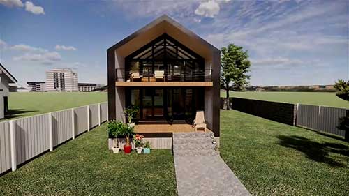 跃层式小户型住宅