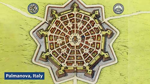 同心圆模式的城市设计