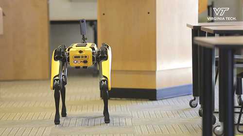 建筑工地监控机器人