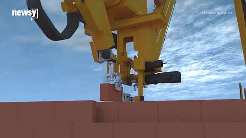 未来的建筑工地