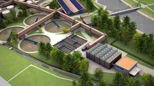 瑞士韦德霍兹利污水处理厂