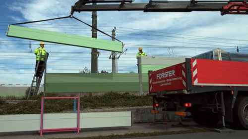 美国弗吉尼亚州的隔音屏障