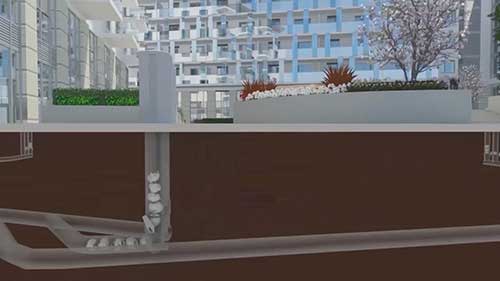 澳大利亚地下垃圾收集系统