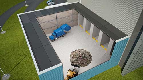 废物能源回收厂的虚拟之旅