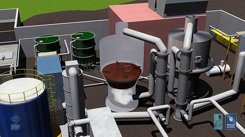 污泥焚烧及能源生产装置