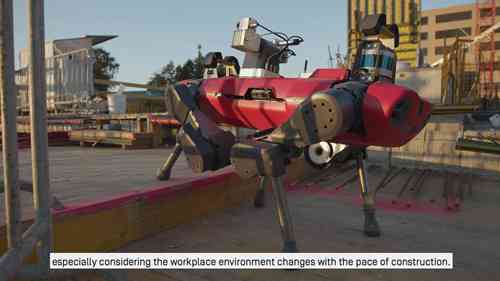 ANYmal机器人解决施工安全