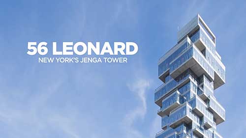 伦纳德街56号：建造纽约的层层叠塔