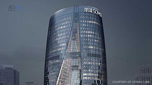 建造世界上最高的中庭