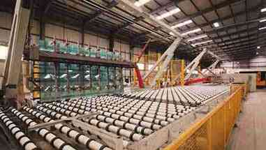 圣戈班玻璃生产流程