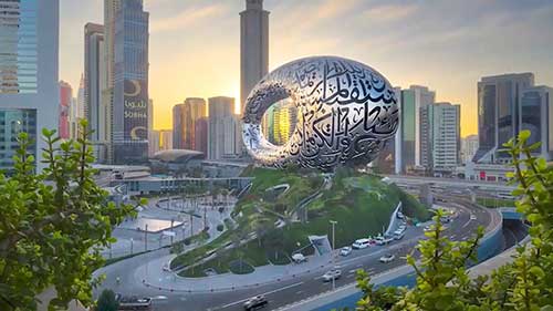 阿联酋迪拜未来博物馆