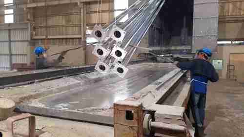 热浸镀锌的操作