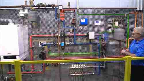 现代循环供热系统