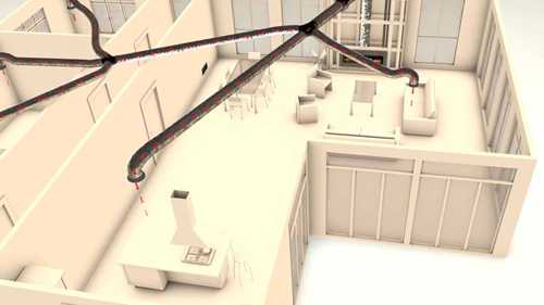 壁炉：多房间供暖