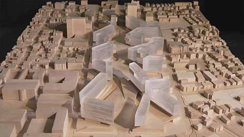 建筑模型的底座与比例