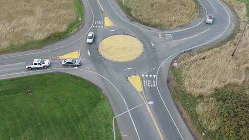 沥青路面的平整度