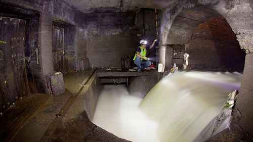 合流制管道溢流