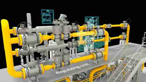 天然气调压计量站