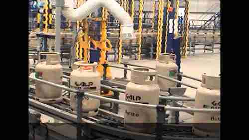 葡萄牙液化石油气钢瓶灌装生产线