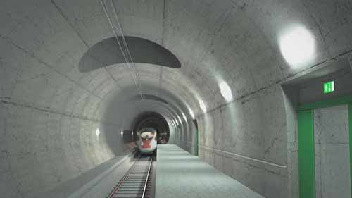 铁路隧道通风系统