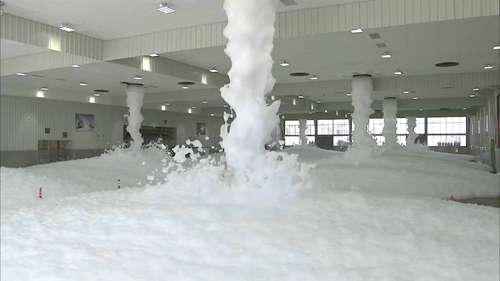 泡沫灭火系统测试