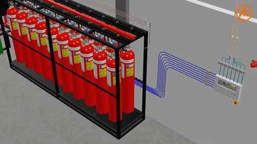 二氧化碳气体灭火系统