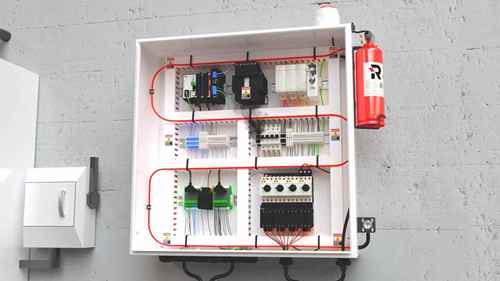 配电板自动灭火系统