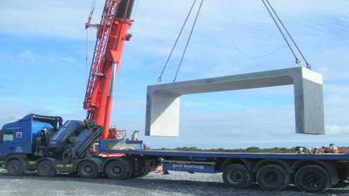 SMP生产的混凝土箱涵