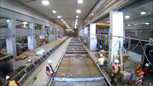 实心混凝土墙板的制造