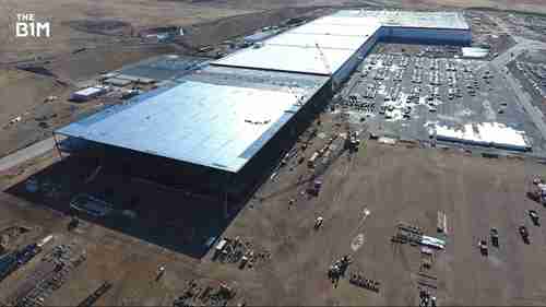 特斯拉修建超级工厂