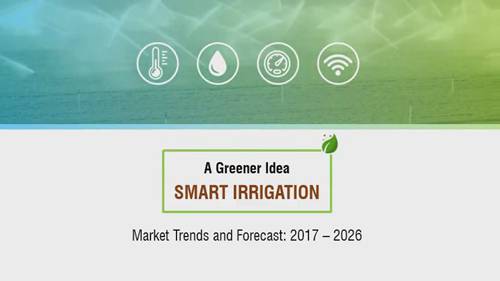 智能灌溉市场分析