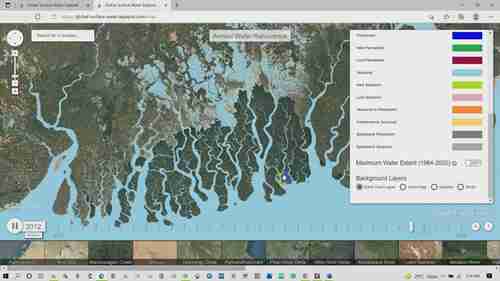 世界地表水数据的获取