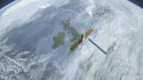 基于卫星技术的大坝监测系统