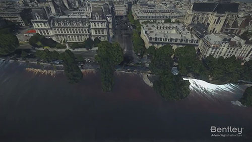 数字孪生助力防洪设施