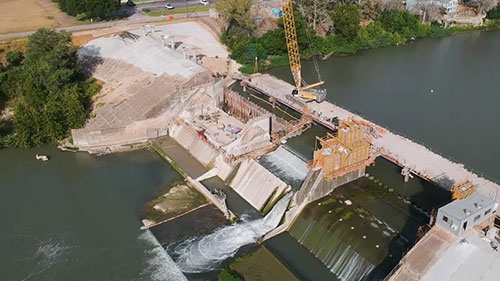 邓拉普湖大坝建设进度更新