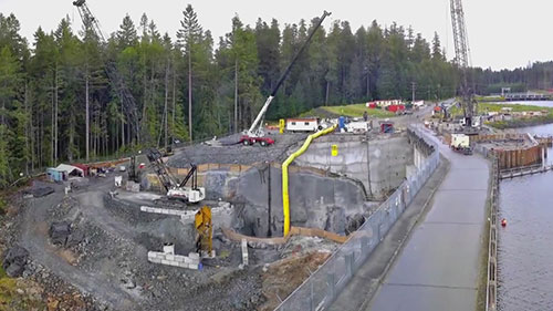 约翰哈特水电站工程进度3