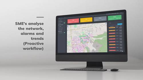 智能污水处理网络信息流