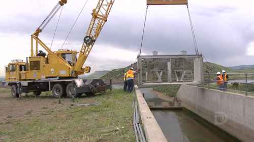 水力发电涡轮机安装