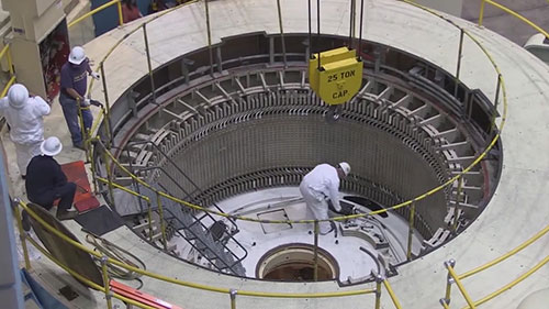 水力发电机组的拆装